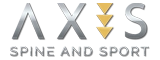 The Axis Spine and Sport - Tempe website scrolling logo