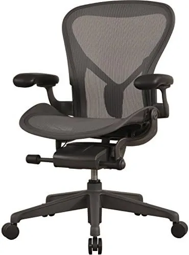 An ergonomic office chair